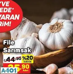 FİLE SARIMSAK ADET FİLE SARIMSAK ADET